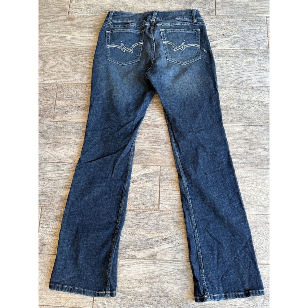 Wrangler Bootcut Jeans 11x34 Stretch Denim 11 x 34 Boot Western Cowgirl Rodeo
